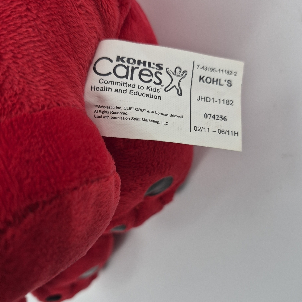 Kohl's CARES Clifford The Big Red Dog Preowned - Picture 8 of 10